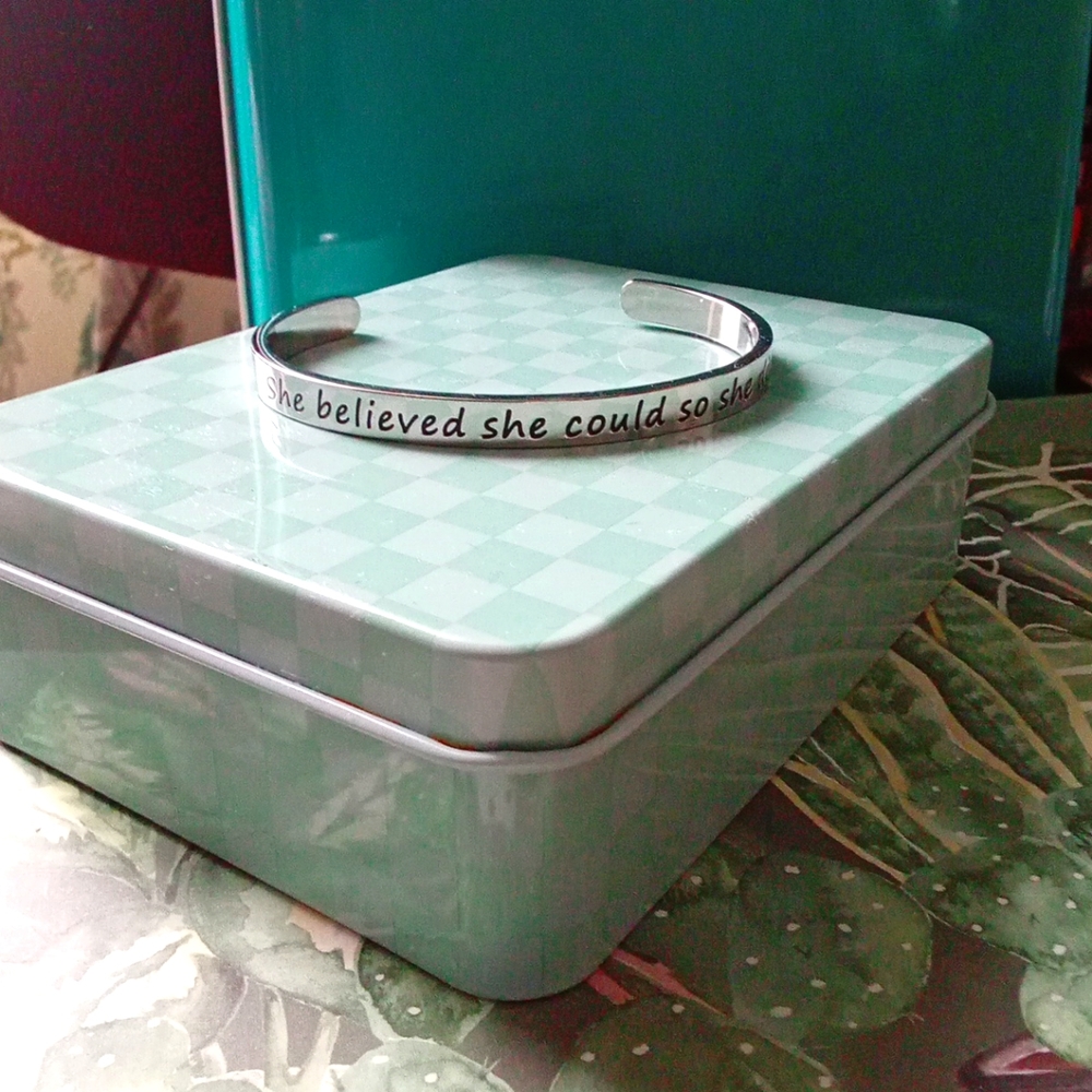 Inspirational Cuff Bracelet